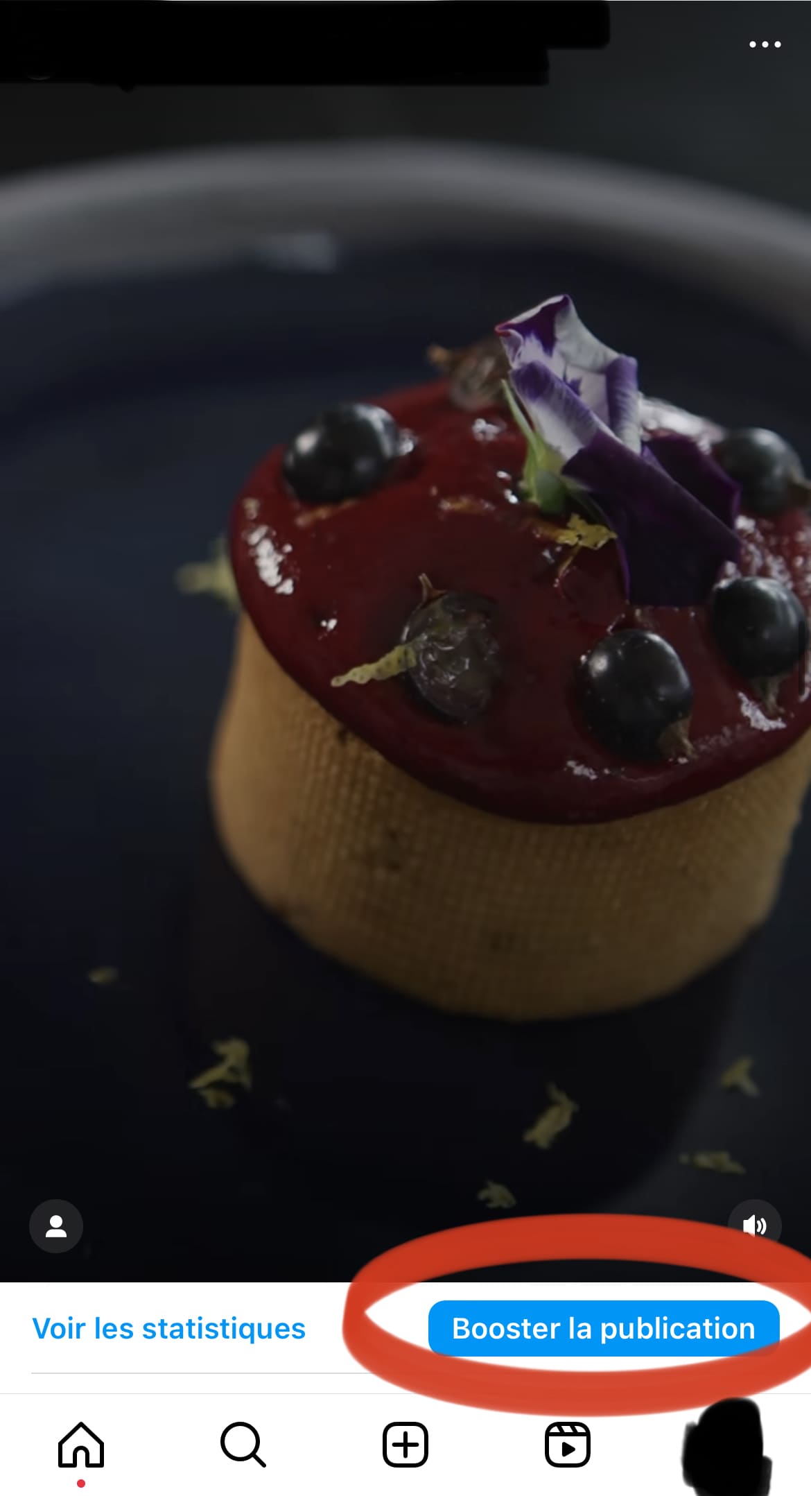 booster la publication instagram - publicité